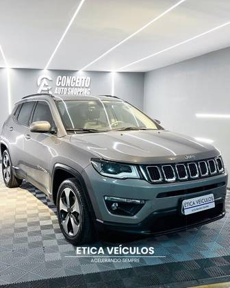 JEEP COMPASS 2.0 16V FLEX LONGITUDE AUTOMÁTICO JEEP COMPASS 2.0 16V FLEX LONGITUDE AUTOMÁTICO